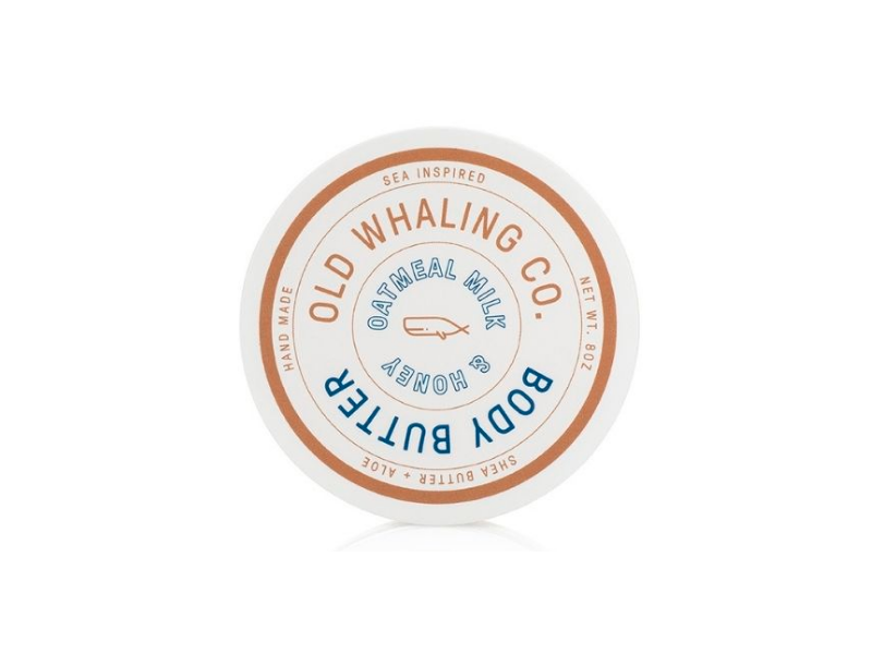Old Whaling Co Body Butter, Oatmeal Milk & Honey, 8 oz