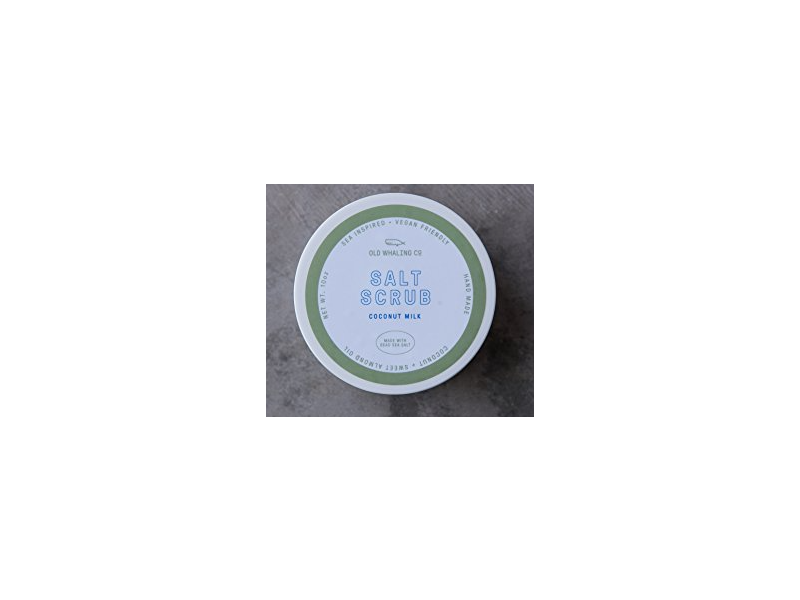 Old Whaling Co Coconut Milk Salt Scrub, 10 oz