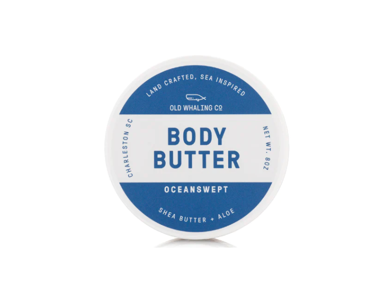 Old Whaling Co Ocean Swept Body Butter, Shea Butter + Aloe, 8 oz