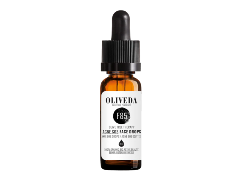 Oliveda Acne SOS Face Drops, F85, 12 mL