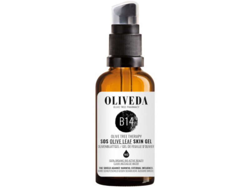 Oliveda B14 SOS Olive Leaf Skin Gel, 1.7 fl oz/50 mL