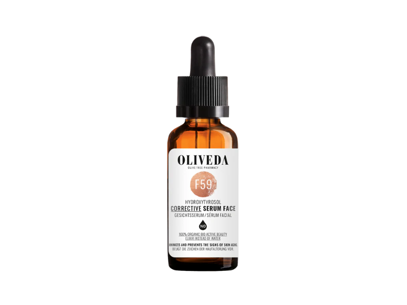 Oliveda F59 Corrective Face Serum, Hydroxytyrosol, 1 fl oz/30 mL