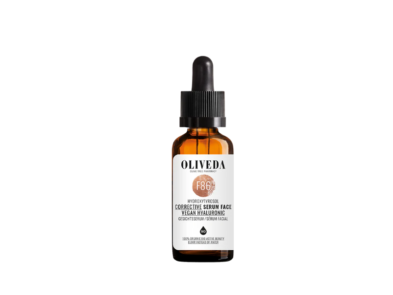 Oliveda F86 Corrective Face Serum, Vegan Hyaluronic, 1.0 fl oz/30 mL
