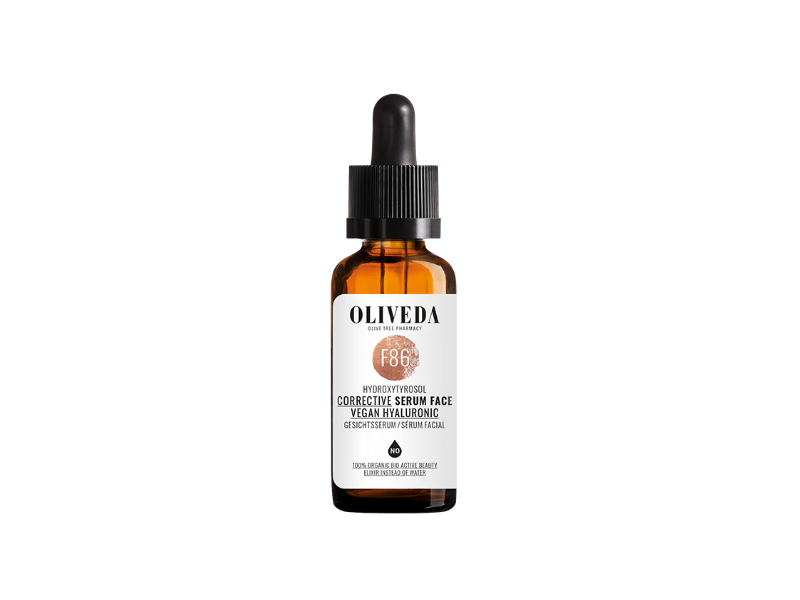Oliveda F86 Hydroxytyrosol Corrective Face Serum, Hyaluronic, 1.0 fl oz