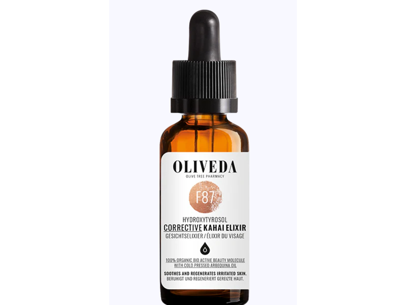 Oliveda F87 Corrective Kahai Face Elixir, Hydroxytyrosol, 1.0 fl oz/30 mL