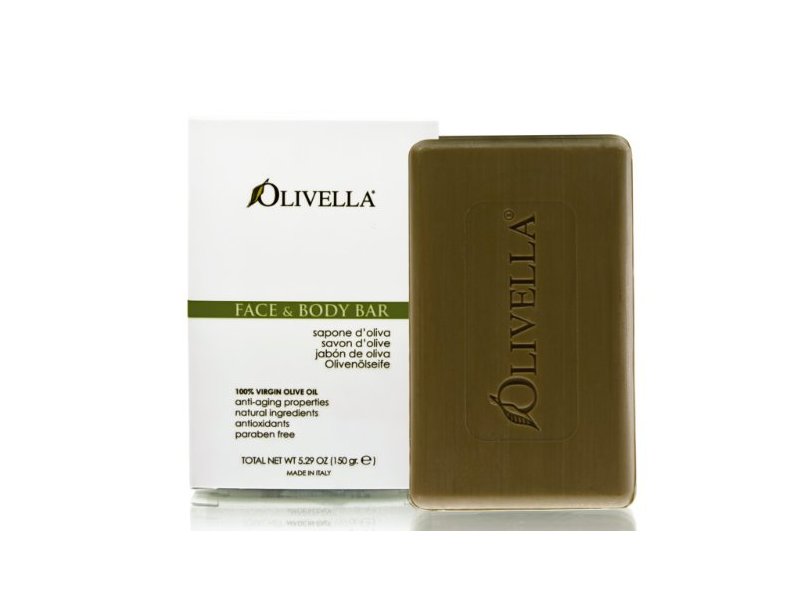 Olivella Virgin Olive Oil Face and Body Bar Soap - 5.29 Oz