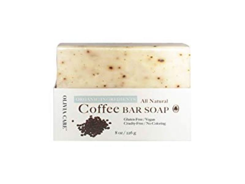 Olivia Care All Natural Bar Soap, Coffee, 8 oz