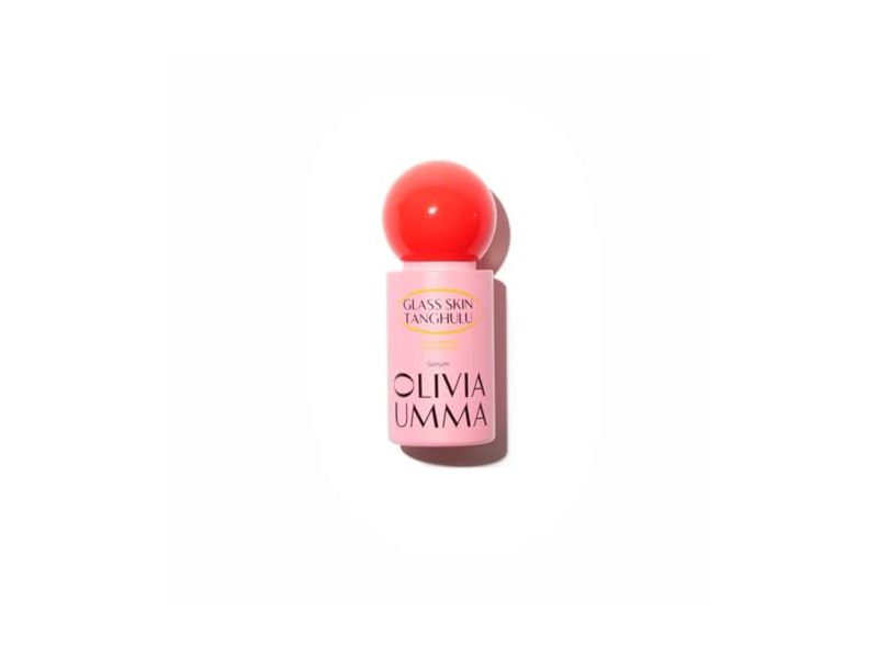 Olivia Umma Glass Skin Tanghulu Multivitamin Serum, Strawberry & Tangerine, 1.35 fl oz/40 mL