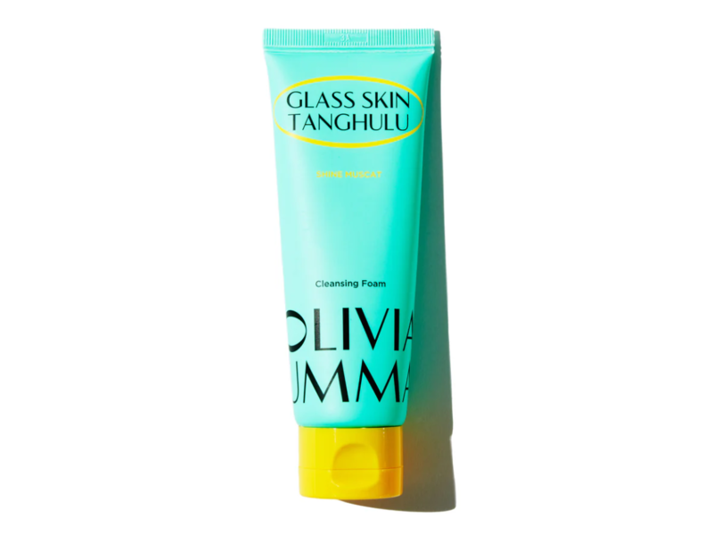 OliviaUmma Glass Skin Tanghulu Cleansing Foam, Shine Muscat, 4.05 fl oz/120 mL