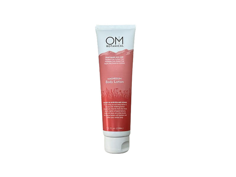 OM Botanicals Magnesium Body Lotion, 5.1 fl oz/150 mL