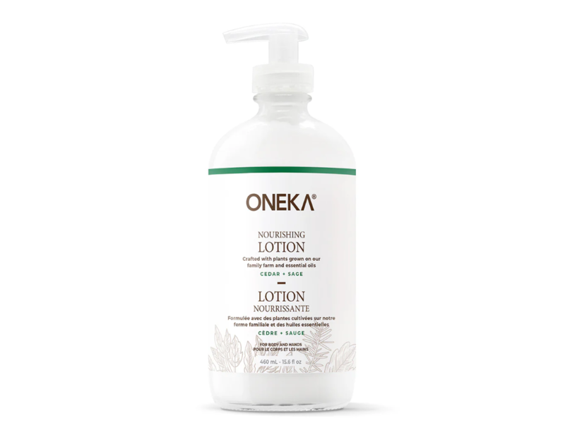 Oneka Cedar & Sage Nourishing Body Lotion