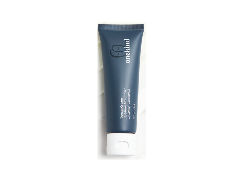 Onekind Dream Cream Nighttime Moisturizer, Squalane + Rosehip Oil, 1.7 fl oz/50 mL