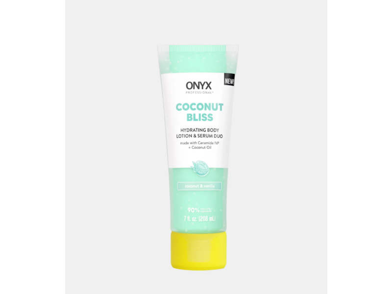 Onyx Professional Hydrating Body Lotion & Serum Duo, Coconut Bliss, 7 fl oz/208 mL