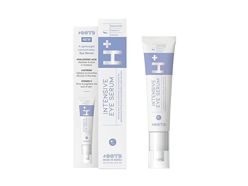 OOTD H+ Intense Eye Serum, Hyaluronic Acid + Caffeine + Vitamin C, 1.05 oz/30 g