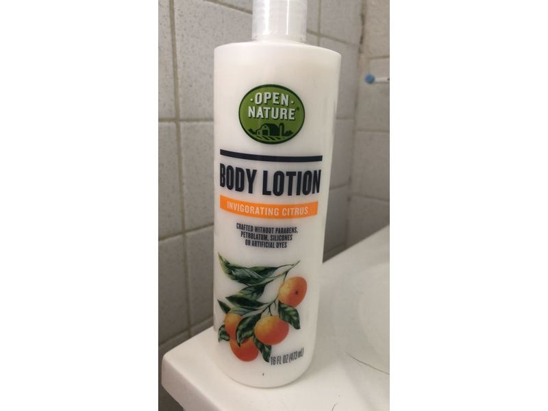 Open Nature Body Lotion, Invigorating Citrus, 16 fl oz