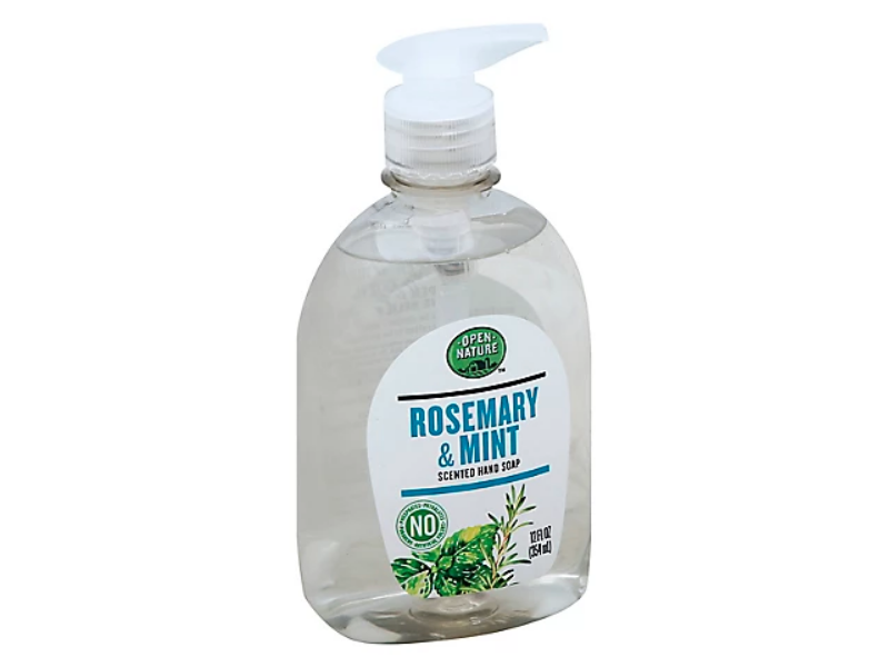 Open Nature Hand Soap, Rosemary & Mint, 12 fl oz/354 mL