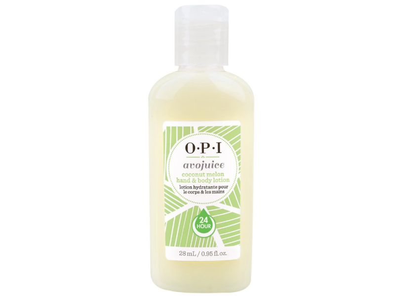 OPI Avojuice Hand & Body Lotion, Coconut Melon, 0.95 fl oz/28 mL