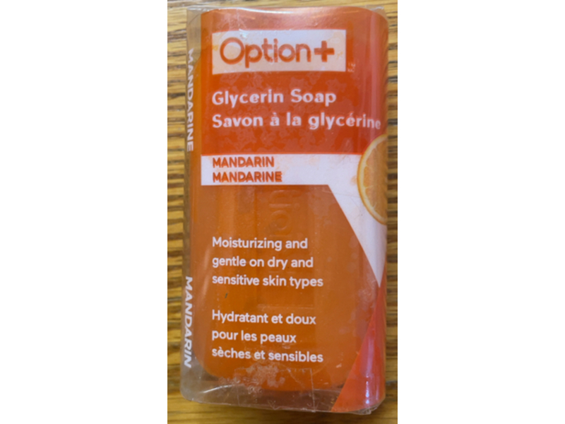 Option+ Glycerin Soap, Mandarin