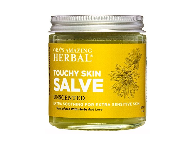 Ora's Amazing Herbal Natural Touchy Skin Healing Salve, 4 oz