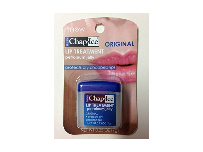 OraLabs Chap Ice Lip Treatment Petrolatum Jelly Original, 0.25 oz (7 g)