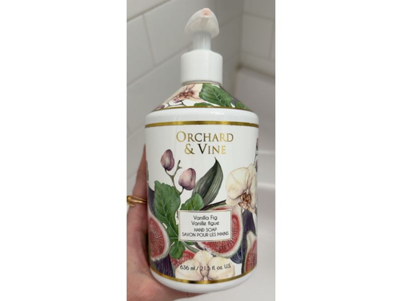 Orchard & Vine Hand Soap, Vanilla Fig, 21.5 fl oz/636 mL