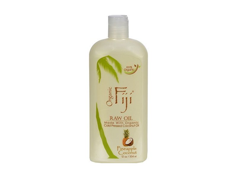 Organic Fiji Organic Coconut Oil Pineapple Coconut Oil, 12 OZ
