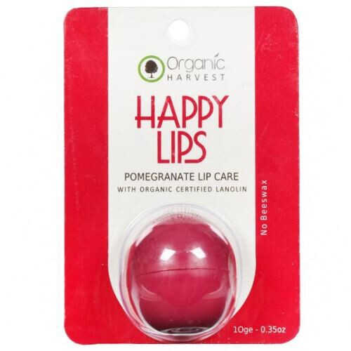 Happy Lips Pomegranate Lip Balm
