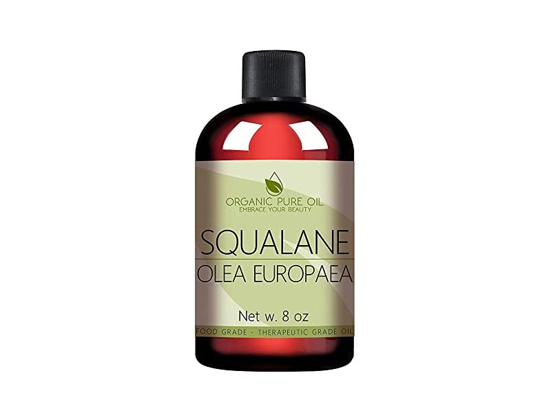 Organic Pure Oil Squalane, Olea Europaea, 8 oz