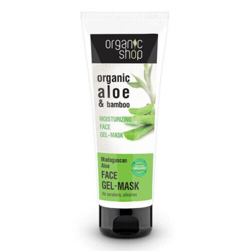 Organic Aloe & Bamboo Face Gel Mask