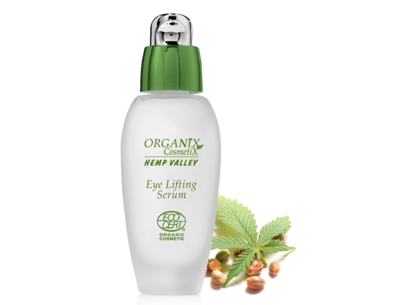 Organix Cosmetix Eye Lifting Serum, Hemp Valley, 30 mL
