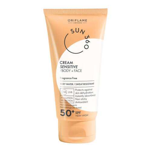 Cream Sensitive Body + Face SPF 50+ Very High