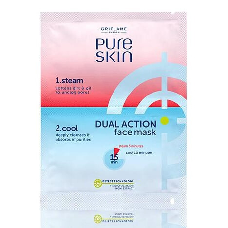 Face Mask Double Action Pure Skin