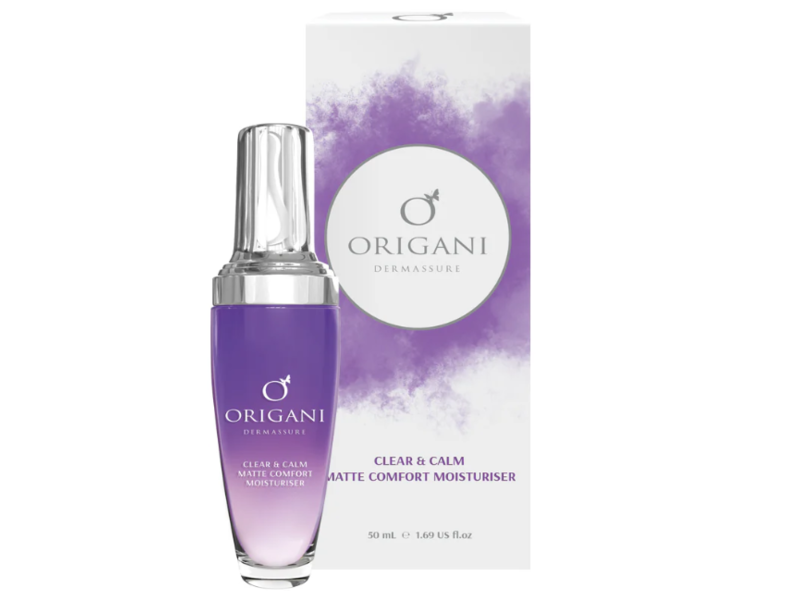 Origani Clear & Calm Matte Comfort Moisturizer, 1.69 fl oz/50 mL