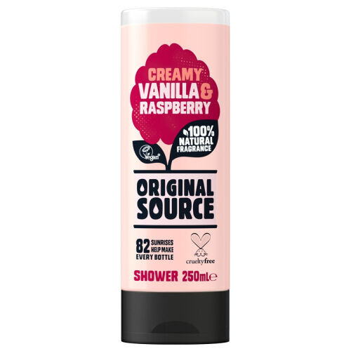 Vanilla & Raspberry Shower Gel
