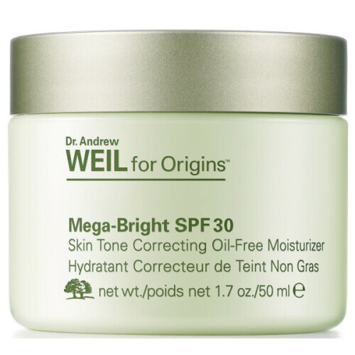 Dr. Andrew Weil For Origins Mega-Bright SPF 30 Skin Tone Correcting Oil-Free Moisturiser
