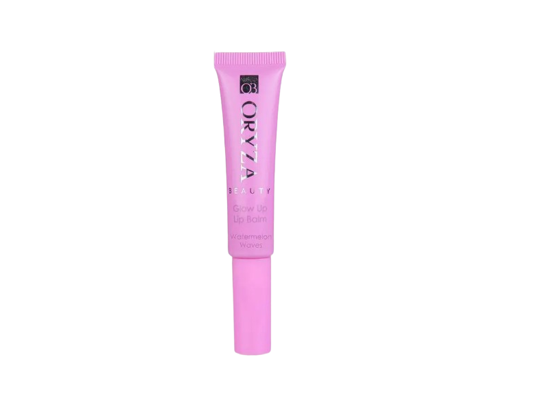 Oryza Beauty Glow Up Lip Balm, Watermelon Waves, 0.42 fl oz/12.0 mL