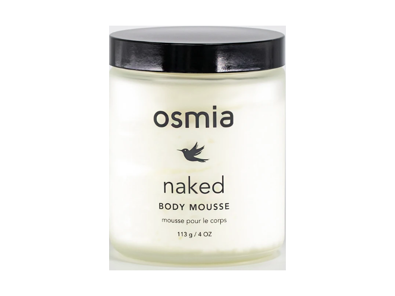 Osmia Naked Body Mousse, 4 oz