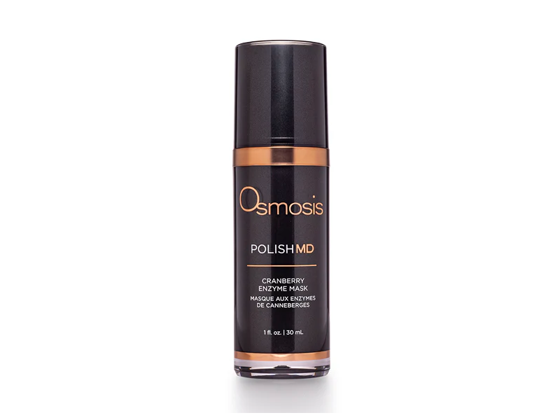 Osmosis Polish MD Enzyme Mask, Cranberry, 1 fl oz/30 mL
