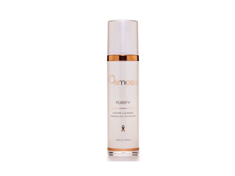 Osmosis Purify Enzyme Gentle Exfoliating Facial Cleanser Face Wash, 1.69 fl oz/50 mL
