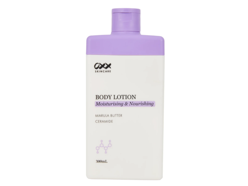 OXX Skincare Body Lotion, Marula Butter & Ceramide, 300 mL