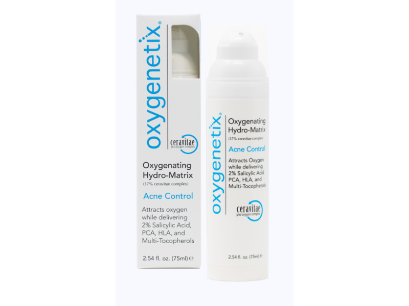 Oxygenetix Oxygenating Hydro-Matrix Moisturizer, Acne Control, 2.54 fl oz/75 mL
