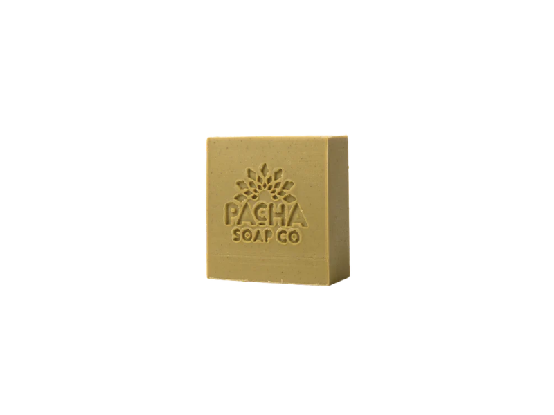 Pacha Soap Co CBD Bar Soap, Cedarwood & Bergamot, 4 oz/113 g