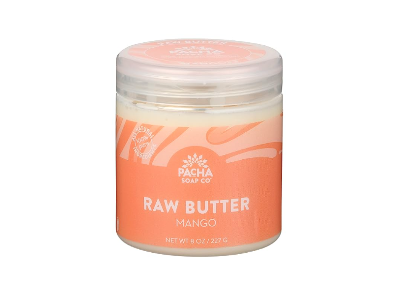Pacha Soap Co Raw Butter, Mango, 8 oz/227 g