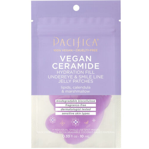 Vegan Ceramide Hydration Under Eye & Smile Line Jelly Patches