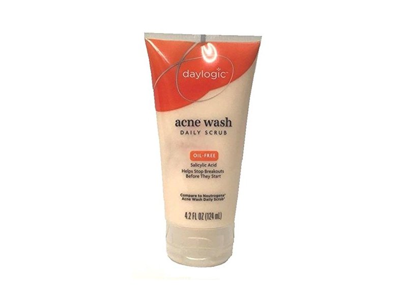 Daylogic Acne Wash Daily Facial Scrub, 4.2 fl oz