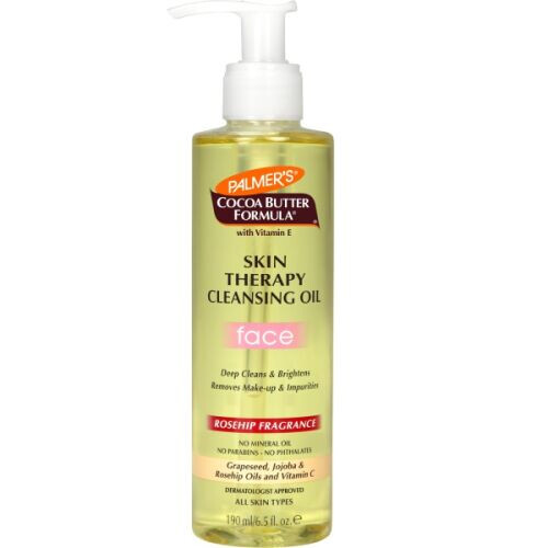 Cocoa Butter Skin Therapy Cleansing Facial Oil, Gentle Makeup Remover For Face