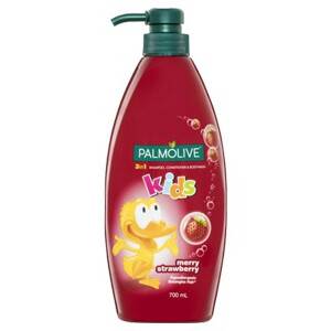 Kids 3 In 1 Shampoo, Body Wash And Conditioner - Strawberry