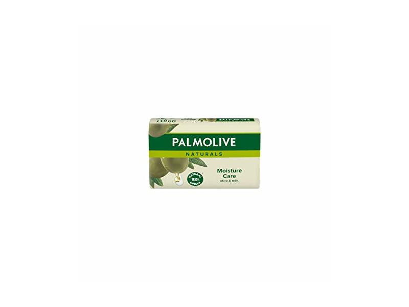 Palmolive Naturals Moisture Care Bar Soap, Olive & Milk, 90 g