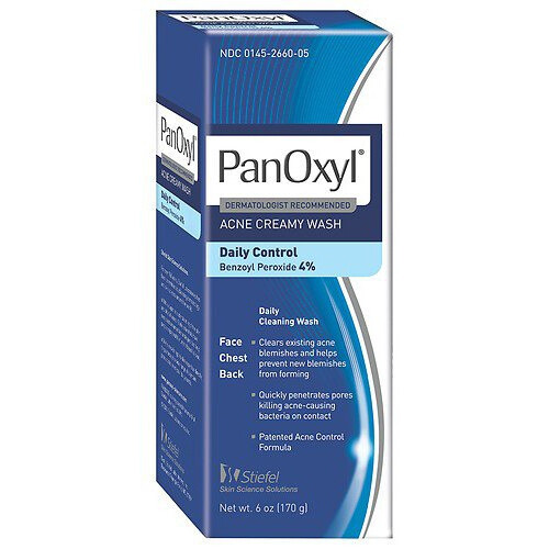 Acne Creamy Wash Benzoyl Peroxide 4% Daily Control