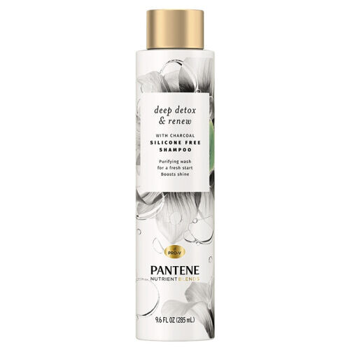 Nutrient Blends Deep Detox & Renew Clarifying Silicone Free Charcoal Shampoo